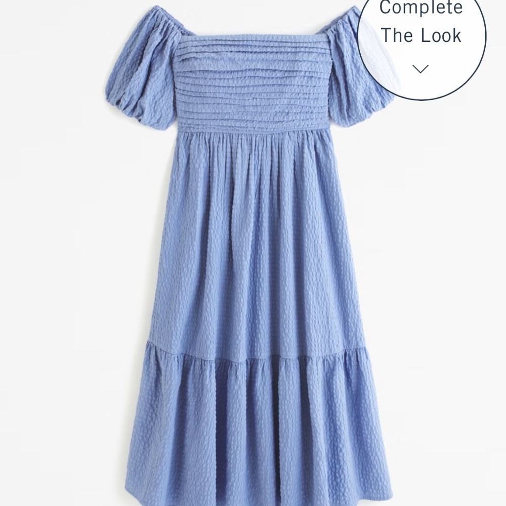 Emerson Off the Shoulder Midi Dress